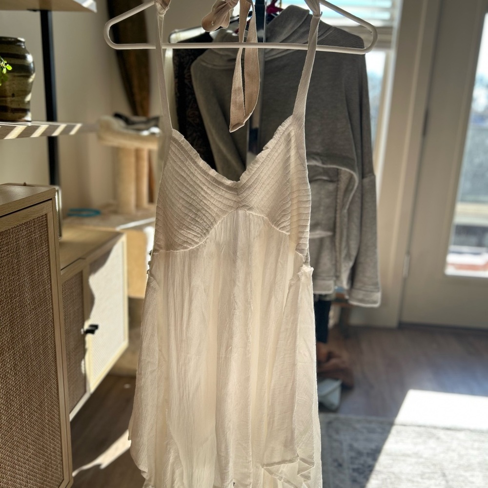 Free People Ivory Tank Top